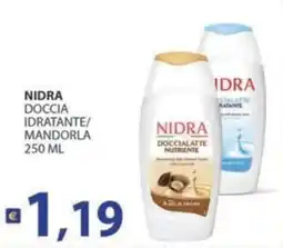 Supermercati Bruscoli Nidra doccialatte nutriente offerta