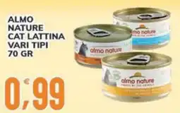 Supermercati Bruscoli Almo Nature cat lattina offerta