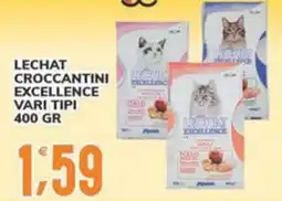 Supermercati Bruscoli Lechat croccantini excellence offerta