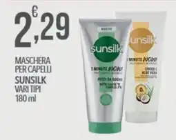 Iper Romagnolo Maschera per capelli Sunsilk vari tipi offerta