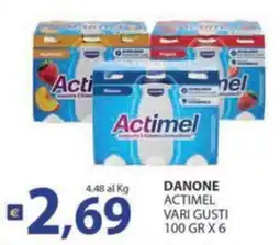 Supermercati Bruscoli Actimel offerta