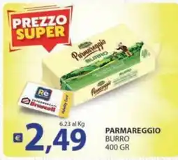 Supermercati Bruscoli Parmareggio burro offerta