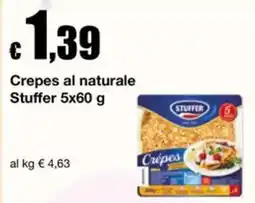Sì con te Supermercati Crepes al naturale Stuffer offerta
