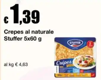 Crepes al naturale Stuffer