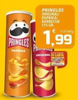 SpesaPiù Supermercati Pringles paprika offerta
