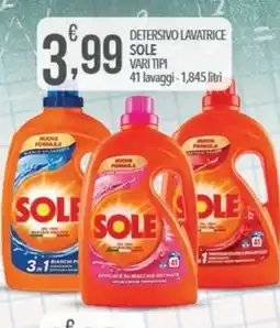 Iper Romagnolo Detersivo lavatrice Sole offerta