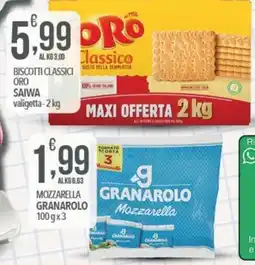 Iper Romagnolo Biscotti classici Oro Saiwa offerta