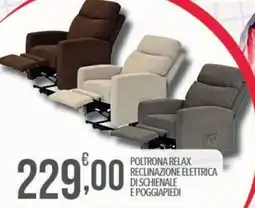 Iper Romagnolo Poltrona relax offerta