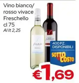 MAX Supermercati Vino bianco/rosso vivace Freschello offerta