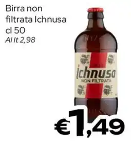 MAX Supermercati Birra non filtrata Ichnusa offerta