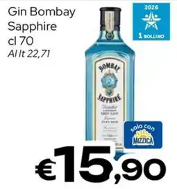 MAX Supermercati Gin Bombay Sapphire offerta