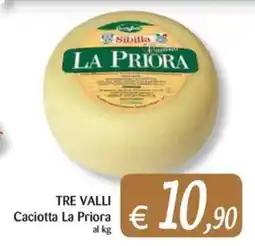 Supermercati Bruscoli Caciotta La Priora offerta