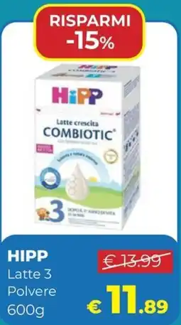Ideal Bimbo Hipp Latte 3 Polvere offerta