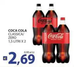 Supermercati Bruscoli Coca Cola Classica/Zero offerta