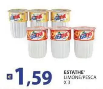 Supermercati Bruscoli Estathe limone/pesca offerta
