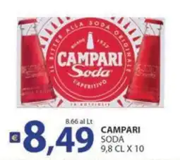 Supermercati Bruscoli Campari Soda offerta