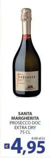 Supermercati Bruscoli Santa Margherita Prosecco Doc Extra Dry offerta