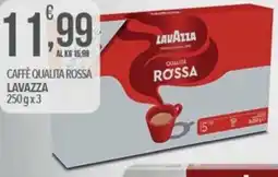 Iper Romagnolo Caffè Qualità Rossa Lavazza offerta