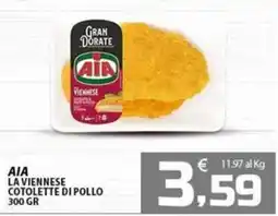 SpesaPiù Supermercati AIA La Viennese Cotolette di Pollo offerta