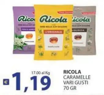Ricola caramelle vari gusti