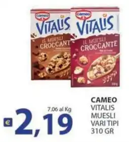 Supermercati Bruscoli Cameo Vitalis Muesli offerta