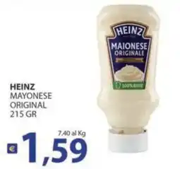 Supermercati Bruscoli Heinz mayonese originale offerta