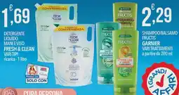 Iper Romagnolo Detergente liquido mani e viso Fresh & Clean offerta