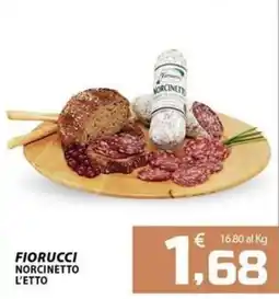 SpesaPiù Supermercati Fiorucci Norcinetto offerta