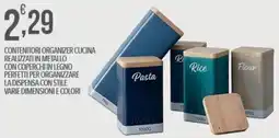 Iper Romagnolo Contenitori organizer cucina offerta