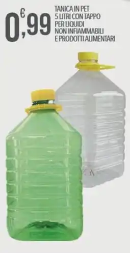 Iper Romagnolo Tanica in pet offerta