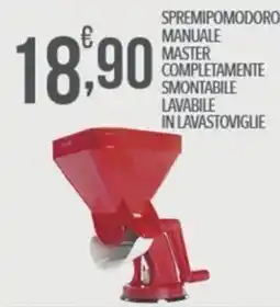 Iper Romagnolo Spremipomodoro manuale master offerta