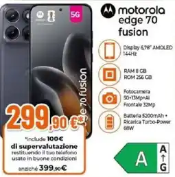 Expert motorola edge 70 fusion offerta