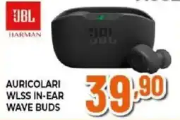 Expert JBL Auricolari WLSS In-Ear Wave Buds offerta