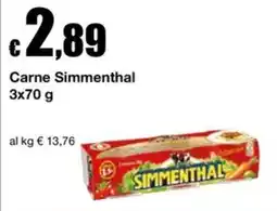 Sì con te Supermercati Carne Simmenthal offerta