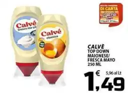 SpesaPiù Supermercati Calvé maionese offerta