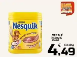 SpesaPiù Supermercati Nestlé Nesquik offerta