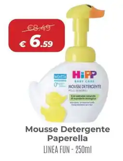 Ideal Bimbo HiPP Mousse Detergente Paperella offerta