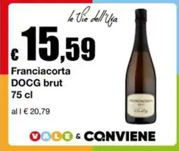 Sì con te Supermercati Francia corta DOCG brut offerta