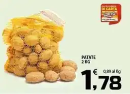 SpesaPiù Supermercati Patate offerta