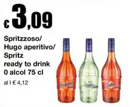 Sì con te Supermercati Spritzoso/ Hugo aperitivo/ Spritz offerta