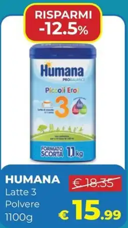 Ideal Bimbo Humana Latte 3 Polvere offerta