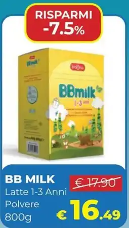 Ideal Bimbo BB Milk Latte 1-3 Anni Polvere offerta