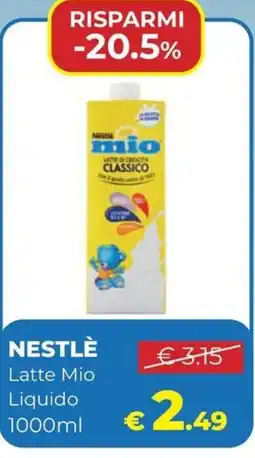 Ideal Bimbo Nestlé Latte Mio Liquido offerta