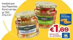 MAX Supermercati Insalata per riso Peperlizia Ponti offerta