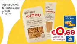 MAX Supermercati Pasta Rummo offerta