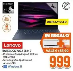 Expert Lenovo Notebook Yoga Slim 7 offerta