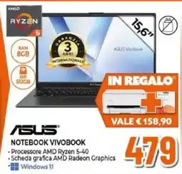 Expert Asus Notebook Vivobook offerta