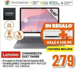 Expert Lenovo Chromebook Duet 11M889 offerta