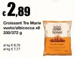 Sì con te Supermercati Croissant Tre Marie offerta