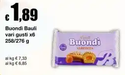 Sì con te Supermercati Buondì Bauli offerta